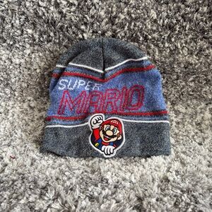 Nintendo Super Mario Blue Knit Hat